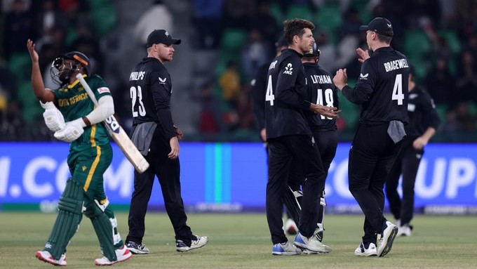 New Zealand beat South Africa in 2nd Semi-Final