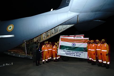 India sent essential relief material to Mynmar