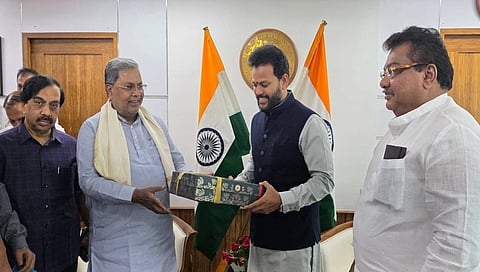 siddaramaiah meets aviation minister kinjarapu rammohan naidu