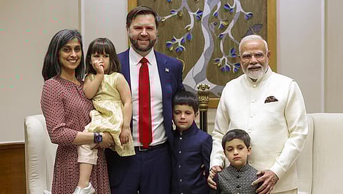 ಜೆಡಿ ವ್ಯಾನ್ಸ್ ಮತ್ತು ಪ್ರಧಾನಿ ಮೋದಿ