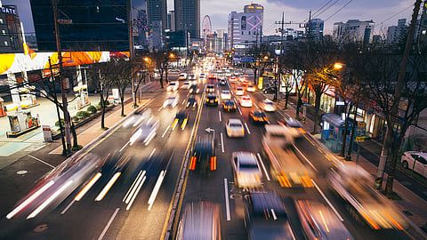 traffic on new years in kanpur