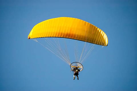 Experience Paramotoring At Seth M.R. Jaipuria