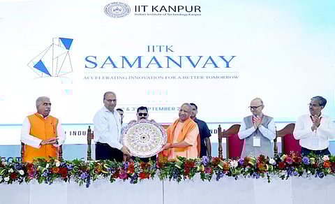 CM Yogi Graces IIT Kanpur’s ‘Samanvay’ Industry–Academia Engagement Program