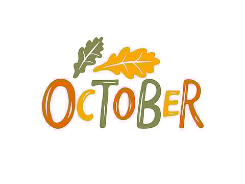 Social Media Calendar For October 2025