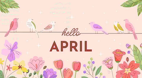 April social media calendar 2026