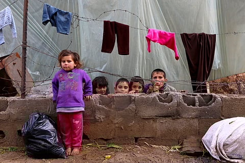 A file photo of children in Gaza on Children's Day. Photo/anera.org
