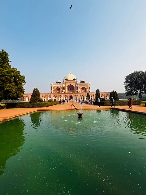 An overview of Mughal Emperor Humayun's Tomb in Delhi. Photo/Nidhi Jamwal