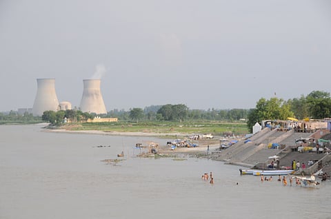 Narora Nuclear Power Plant near the Ganges River in Uttar Pradesh, India.