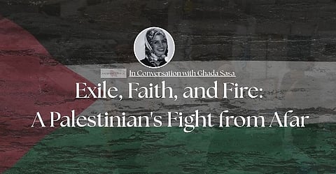 In Conversation with Ghada Sasa A Palestinian's Fight from Afar.