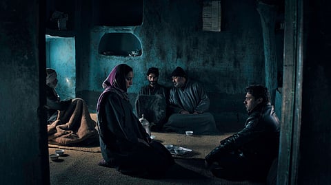 A still scene from the film, "Maagh" (The Winter Within) by Aamir Bashir.