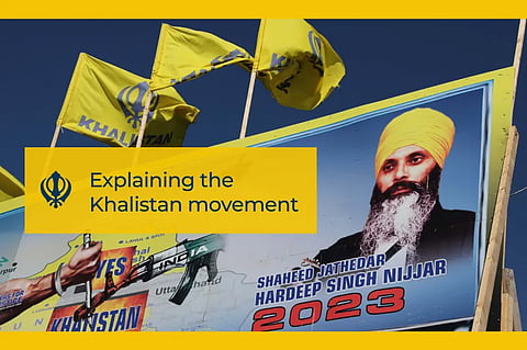 Explaining the Khalistan movement in Canada and elsewhere. The image os representational.