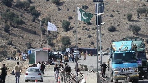 A file photo of Pakistan-Afghanistan border, which acts as a crossing and trade point between the two countries.