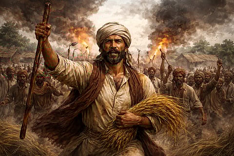 Rebellious farmer, Bawa Jitto, who sacrificed his life in struggle for land rights in Jammu, Jammu and Kashmir.