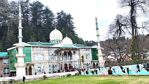 Historic Jamia Masjid Trehgam Kupwara, widely known for religious heritage of both Muslims and Hindus, this area significantly show sign of brotherhood, this place shares a piece of land having temple and mosque at same place in Kashmir.