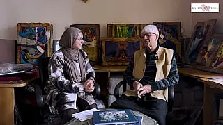 Kashmiri painter Masood Hussain in an interview with Asma Bhat.