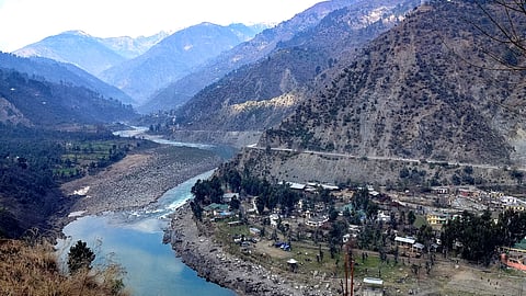Chenab River at Ramban.