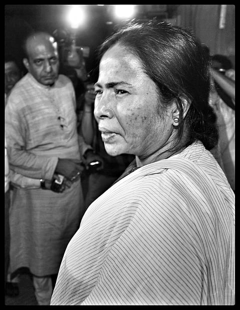 Dinesh Trivedi & Mamata Banarjee in good times in Delhi as Truvedi was appointed as MoS Ministry of External Affairs.