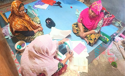 Refugee women in Jammu show their medical prescriptions and reports as they struggle with various diseases related to menstrual hygiene.