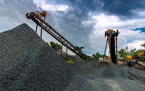 A view of the stone-crusher unit operating in Delhi. Image is representational.