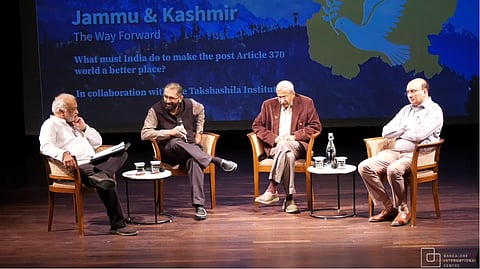 Panelists at webinar on "Jammu and Kashmir: A Way Forward" organised for Centre for Peace and Progress.