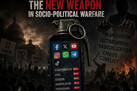The new weapon in socio-political warfare on social media. Image is representational.