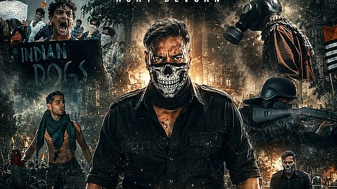 A poster of bollywood movie 'Chauhaan'.