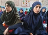 School children in a classroom in a village in Bandipora, Kashmir.