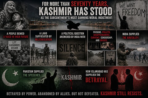 Kashmir has stood as subcontinent's most damning moral indictment for more than 70 years. Image is representational.