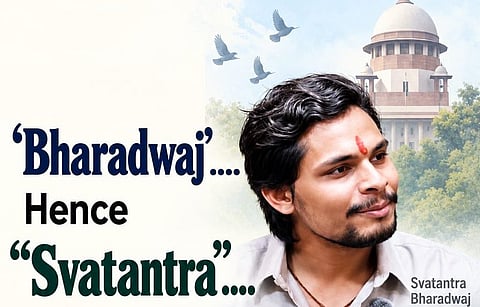 Swatantra Bhardwaj, an assaulter of students and protestors at Jantar Mantar in New Delhi during Cockroach Janta Party protests in July 2026. Image is representational.