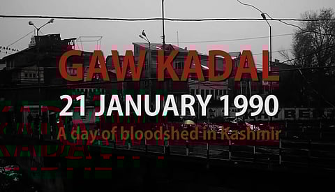 Remembering Gaw Kadal massacre of January 21 1990. Photo/Open source
