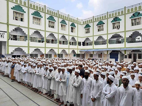 A file photo of a madrasa in Uttar Pradesh. Photo/www.siasat com
