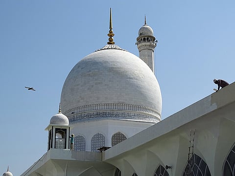 Dome of Hazratbal Shrine in Srinagar city of Jammu and Kashmir. Photo/CC BY-SA 2.0
