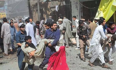 A file photo of Parachinar violence in Pakistan on July 29, 2024. Photo/Open Source
