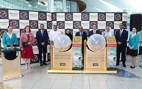 مليون دولار لإماراتي وأمريكية في سحب سوق دبي الحرة