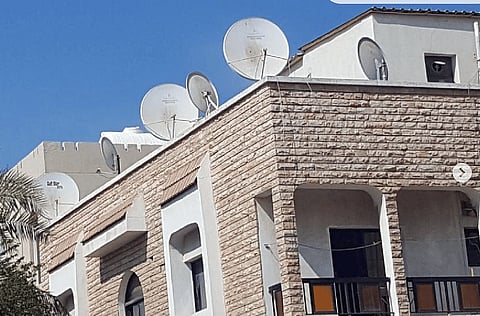 4 آلاف درهم غرامة تركيب أطباق استقبال مخالفة بابوظبي