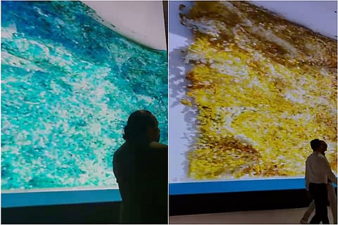 "أورا": عمل فني تفاعلي يقرأ المشاعر ويُبهر منتدى الإعلام العربي في دبي