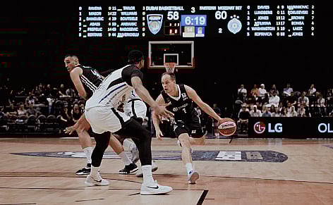 "دبي لكرة السلة" يفوز على "بارتيزان" بطل الدوري 7 مرات