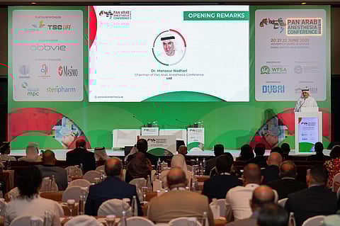 500 متخصص في المؤتمر العربي للتخدير 2025 بدبي