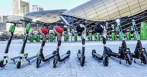 656 دراجة نارية مخالفة من البرشاء في قبضة شرطة دبي