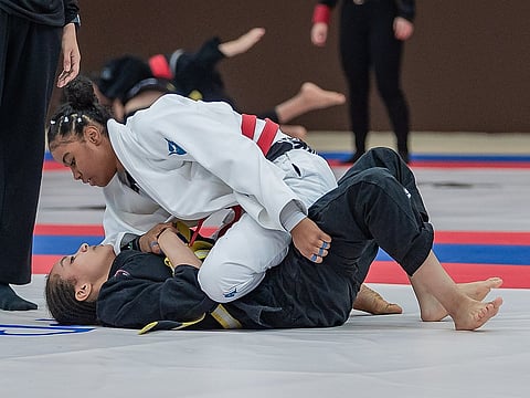 سلمى المنصوري ونورا الغيلاني تخطفان الأضواء في  "الجوجيتسو"