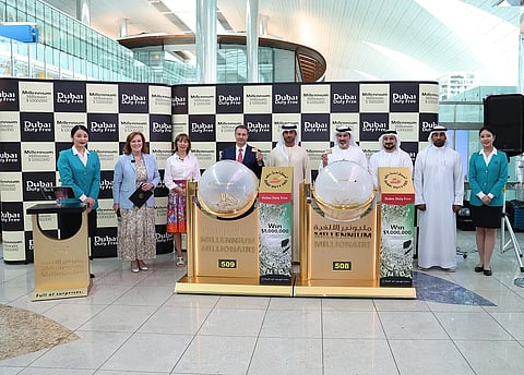 مليون دولار لروسي وهندي في سحب سوق دبي الحرة