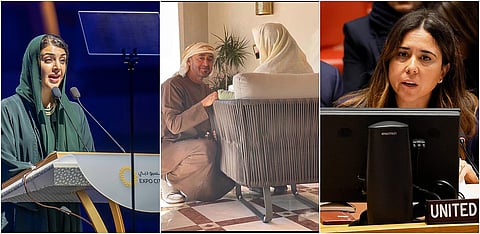 أم الإمارات مع رئيس الدولة.. ريم الهاشمي ولانا نسيبة