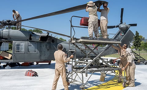 فرق إماراتية لمكافحة حرائق الغابات في ألبانيا