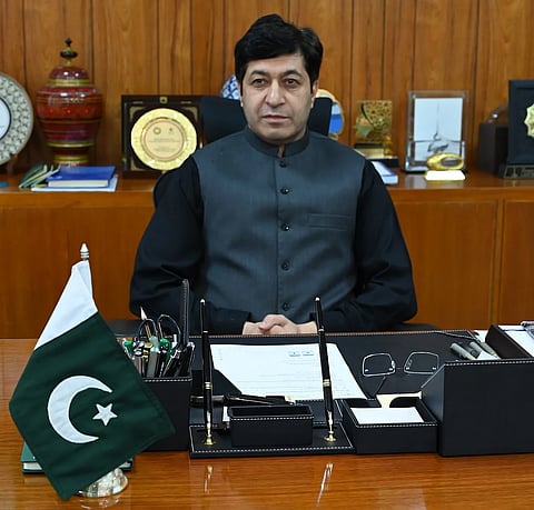 حسين محمد، القنصل العام للقنصلية الباكستانية في دبي.