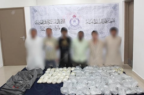 الصورة: شرطة عُمان السلطانية عبر X