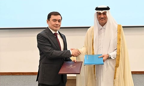 تعزيز التعاون الاقتصادي بين قطر وكازاخستان