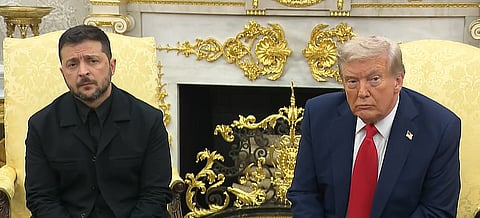 زيلينسكي في البيت الأبيض: ترامب يعد باتفاق سلام ثلاثي بعد لقاء بوتين