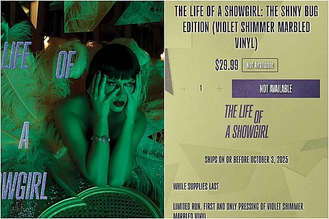 "تايلور سويفت" تصدر ألبومها الجديد على أسطوانة "فينيل" لمدة 48 ساعة