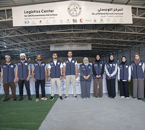 رسالة إنسانية من الإمارات: وفد شبابي يقود جهود الإغاثة ويجسد قيم العطاء في غزة