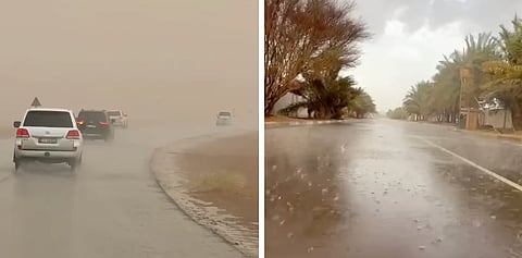 الصورة: لقطات شاشة من صفحة storm_ae على إنستغرام